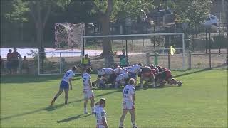 Rugby Castelnaudary Chateaurenard Fed1 Match de prépa 270822 [upl. by Aimek12]