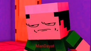 Nussa Dan Rara MINECRAFT KOTAK meme exe [upl. by Ethben]