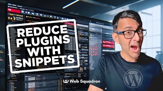 Slash your WordPress Plugins for Code Snippets [upl. by Eitisahc248]