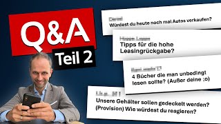 QampA Teil 2  Ihr habt gefragt  ich antworte [upl. by Donnamarie]