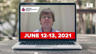 Message from Dr Adriaan Van Rensburg Chair CAS Annual Meeting [upl. by Laikeze]