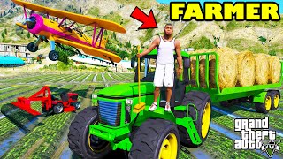 Franklin Started A Big Farming Business In GTA 5  SHINCHAN and CHOP [upl. by Row]