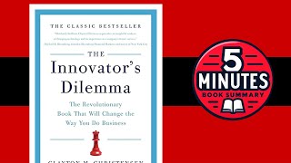 The Innovators Dilemma Clayton M Christensen  5 minutes Book Summary [upl. by Ymmak]