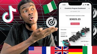 How To Create International TikTok Account In NIGERIAAfrica  Make money on TikTok 2024 [upl. by Charie]