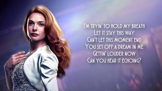 Loren Allred  NEVER ENOUGH LYRIC VIDEO The Greatest Showman Soundtrack [upl. by Erlinna921]