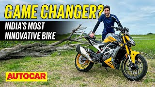 TVS Apache RTR 310 Review  Is it worth it  First Ride  Autocar India [upl. by Nnyl8]