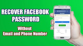 How To Recover Facebook Password Without Email and Phone Number TAGALOG [upl. by Atteval92]