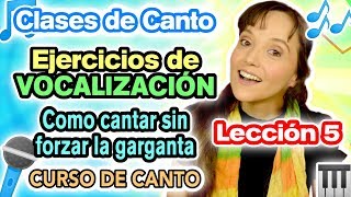 Clases de Canto Lección 5  Vocalización TROMPETILLA  VOCAL “i”  CECI SUAREZ [upl. by Procto2]