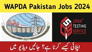 How to Apply WAPDA jobs 2024 online apply kaise Kare  WAPDA jobs 2024 apply online [upl. by Leiso]