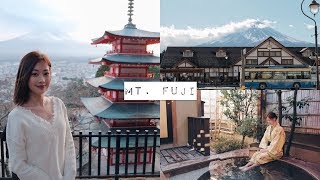 Travel Vlog 富士山 和媽媽的溫泉兩天一夜 Mt Fuji Kawaguchiko Onsen [upl. by Winola551]