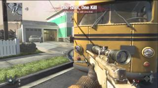 How to Quick scope in Black Ops  OpTic Predator  Tutorial [upl. by Nairrod712]