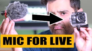 How to setup a mic with a action camera [upl. by Irena]