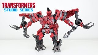 Transformers Studio Series SS66 Leader Class Overload Review [upl. by Holmun]