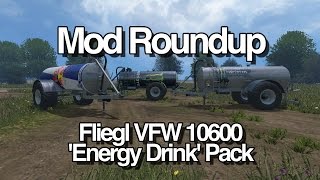 ModRoundup Fliegl VFW 10600 Energy Drink Pack [upl. by Zacek]