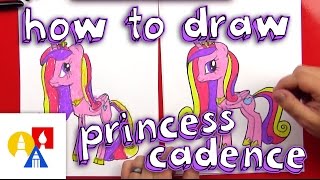 How To Draw Princess Cadence [upl. by Jenness]