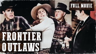 FRONTIER OUTLAWS  Buster Crabbe  Al St John  Full Western Movie  English  Free Wild West Movie [upl. by Haram566]