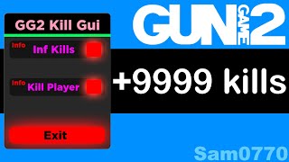 Gun game 2 script NEW 2021 INF KILLS KILL PLAYER [upl. by Averell]