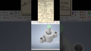 day 13 of drawing everything from a 1950s textbook caddesign drawing engineering learncad [upl. by Henryson495]