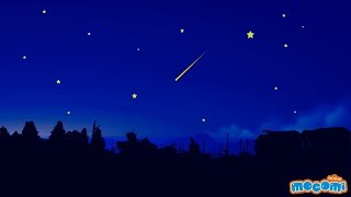 What are Shooting Stars With Narration  Geography for Kids  Educational Videos by Mocomi [upl. by Rebe851]