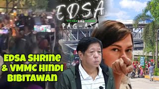 Dumadami ulit Ang tao sa Edsa Shrine  VPSara Duterte haharap sa NBI Sasagot sa Subpoena [upl. by Adorne326]