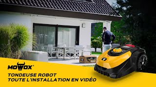 Tondeuses robotisées Mowox  toute linstallation en une seule fois [upl. by Yam967]