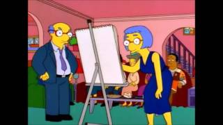 Kirk draws Dignity The Simpsons [upl. by Ennahs]