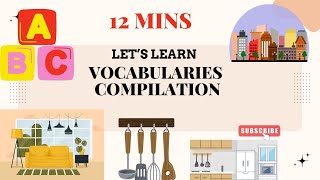 VOCABULARIES COMPILATION 4  NEW WORDS  MORE [upl. by Barber]