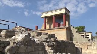 Palacio de Knossos Isla de Creta [upl. by Eizdnil]