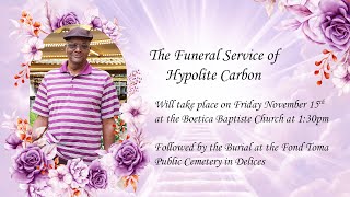 The Funeral Service of Hypolite Carbon [upl. by Cross]