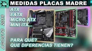 ATX  MICRO ATX  MINI ATX  EATX lo que tenes que saber [upl. by Selimah]