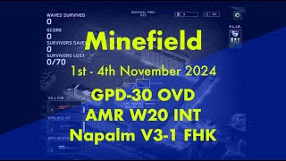 Minefield  OVD INT FHK  Zombie Gunship Survival [upl. by Karlee883]