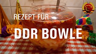 Das beliebte Rezept für die legendäre DDR Silvesterbowle zum selber machen [upl. by Gnouhc636]