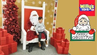 William Meets Santa Claus and more Random Christmas Clips  Willys Toys [upl. by Ardnohsed249]