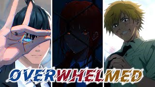 Nightcore  Overwhelmed Lyrics【Switch Vocals】 Ryan Mack amp Christian Gates [upl. by Maclean]