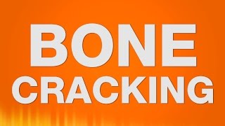 Bone Cracking SOUND EFFECT  Knochen Brechen SOUNDS [upl. by Sucitivel395]