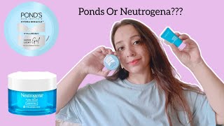 Ponds Super Light Gel vs Neutrogena Hydra Boost Gel Moisturiser [upl. by Pierro853]