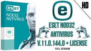 ESET Nod32 Antivirus 11 con Licencia de por vida 2018 [upl. by Esinej]