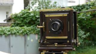 AGFA Ansco Universal View Camera 5 x 7 inch [upl. by Sellihca]