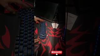 Portronics Hydra 10 Mechanical Wireless Gaming keyboard Unboxing And Review shorts explore [upl. by Doti]