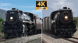 Llegó el tren de vapor a México La Emperatriz 2816 conquistando Saltillo y San Luis 4K [upl. by Harned]