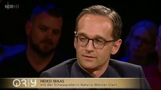 3nach9  Heiko Maas quotEs gibt wichtigeres als mein Privatlebenquot [upl. by Wagshul827]