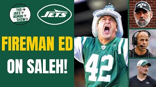 Fireman Ed Reacts to NY Jets Firing Robert Saleh amp Jeff Ulbrich demoting Nathaniel Hackett [upl. by Nahtnahoj]