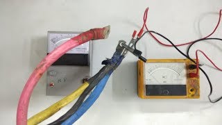 HOW TO CHECK CABLE INSULATION WITH MEGGER [upl. by Eselehs]