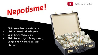 Nepotisme bisa dipidana [upl. by Malynda]