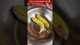 How to make banana cake 🍰 shorts [upl. by Earej]