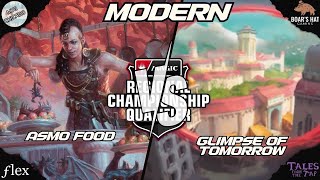 Asmo Food VS Glimpse Of Tomorrow MTG Modern [upl. by Jenelle]