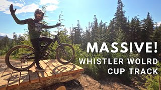 Whistler New World Cup Track is what DH tracks should be like [upl. by Cathy193]