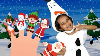 🖐 La Familia Dedo De Navidad 🎄 Canciones Infantiles de Navidad  TigiBooBoo [upl. by Gian212]