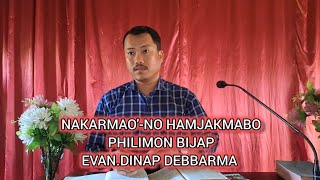 NAKARMAONO HAMJAKMABOPHILIMON BIJAPSUNDAY WORSHIP SERVICE 3RD NOVBorkur Baptist church [upl. by Rayle]