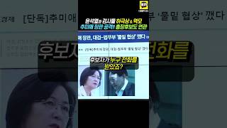 윤석열의 추미애 장관에 대한 하극상 증언 검찰총장후보도 연관 국회 법사위 청문회 [upl. by Kilbride381]